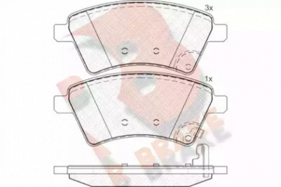R BRAKE rb1758 -  